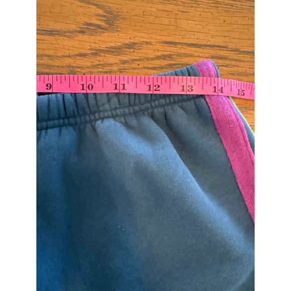 Natural Life Rainbow Leg Striped Sweatpants Joggers Blue Pink Yellow Red Size M - Picture 7 of 9